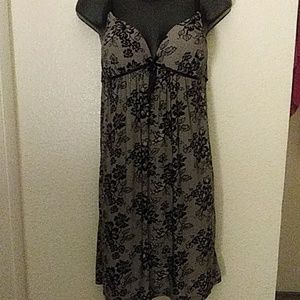 Nighttime chemise slip dress